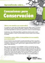 Aprendiendo sobre... Concesiones para Conservación